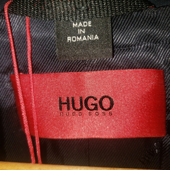 Hugo Boss NWT Mens 40 Regular Belted Trench Coat Sz M Raincoat - Picture 4 of 11